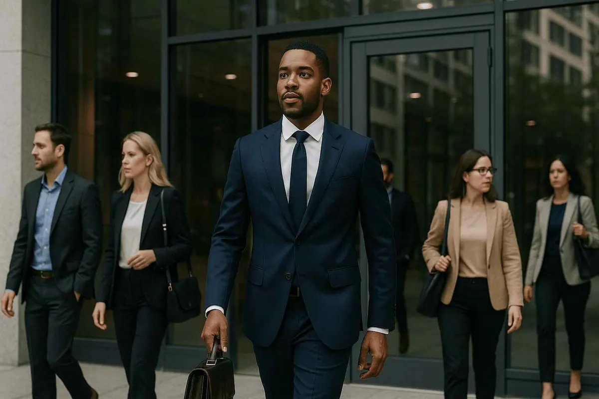 Business Suit for Evening Events
