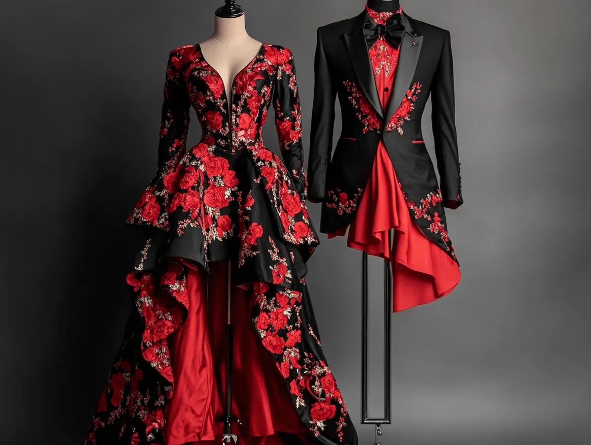valentines day couples outfit
