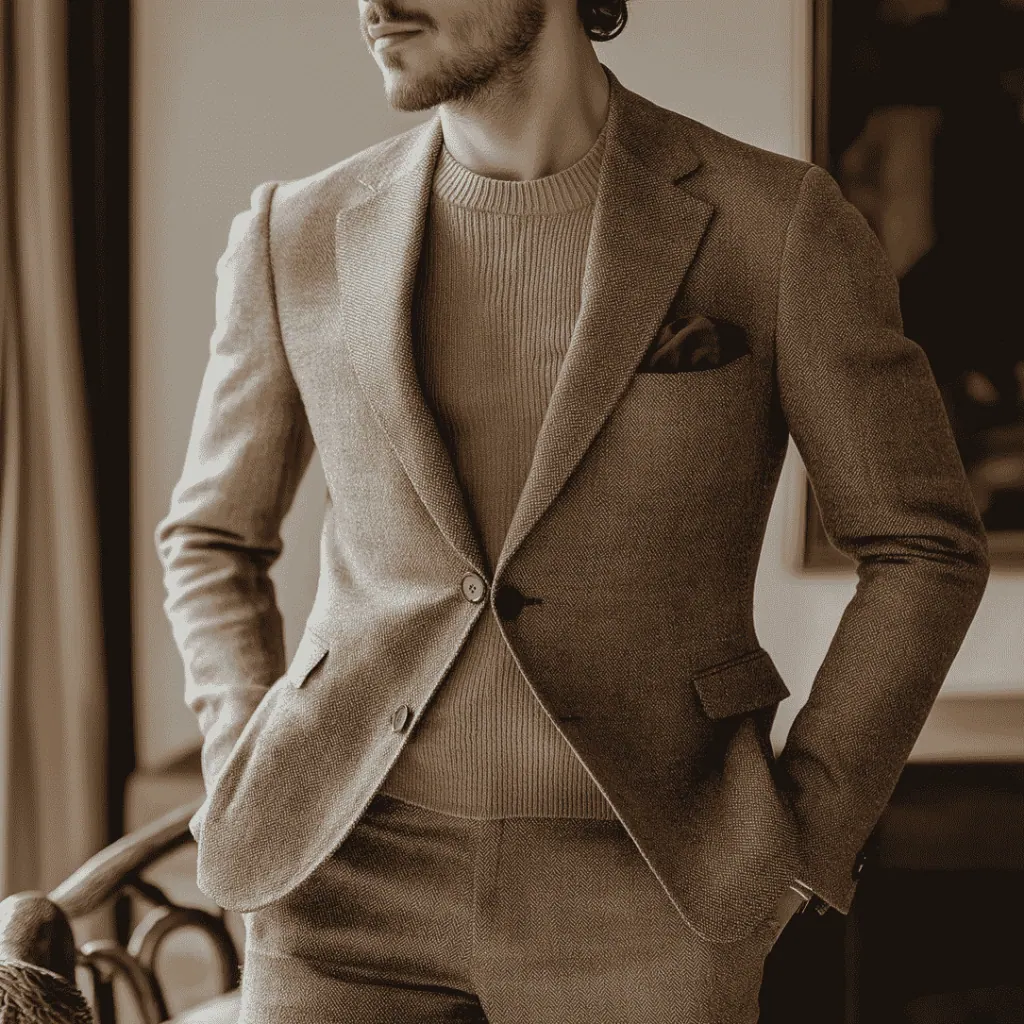 Audiomoon A man in an unbuttoned silk suit jacket and a matchin d37bea90 8c0b 49c6 9d7e 168c25553584 transformed