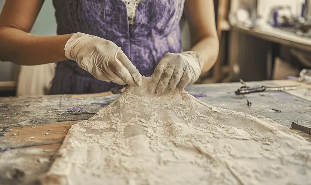 Reinforcing an old dress