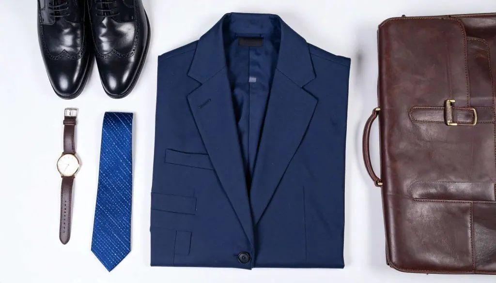 Pinterest style flat lay featuring essentials for a modern professional