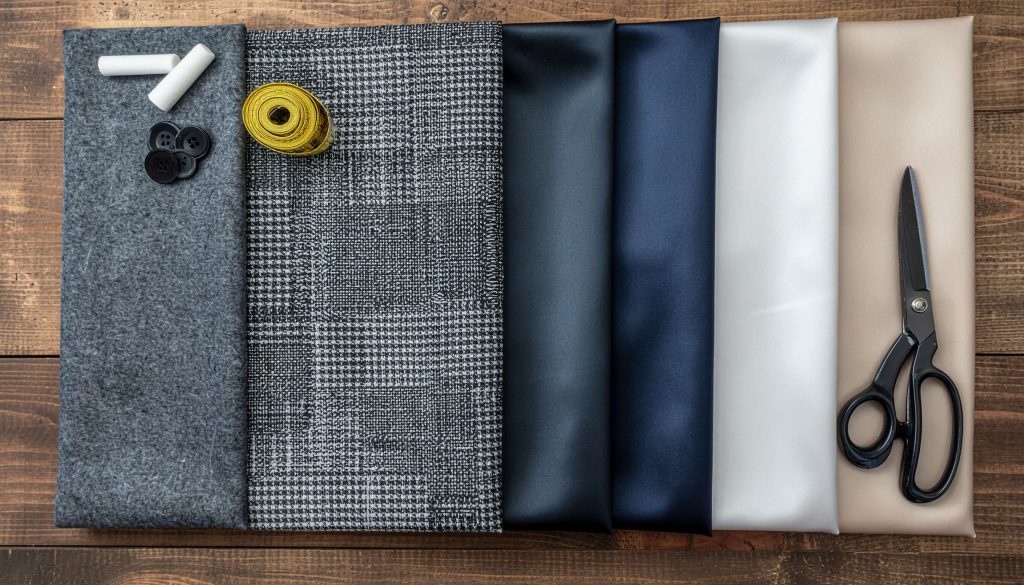 suiting materials designed for women swatches of wool silk and linen